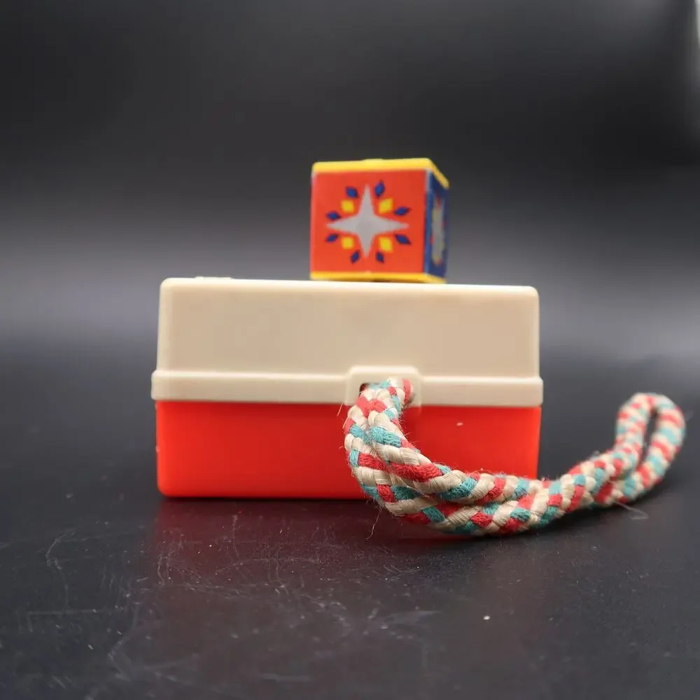 Fisher Price Pocket Camera Toy 1974 #464 Vintage Visit the Zoo Tested & Working